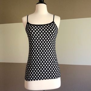 Ann Taylor Polka dot Tank Top Size S